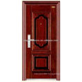 Steel Security Door KKD-305 Simple Design High Quality Stainless Steel Door
